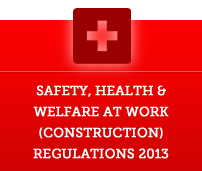 SAFETY, HEALTH and WELFARE AT WORK (CONSTRUCTION) REGULATIONS 2013